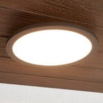 Lucande LED-utomhustaklampa Malena, rörelsevakt, IP65