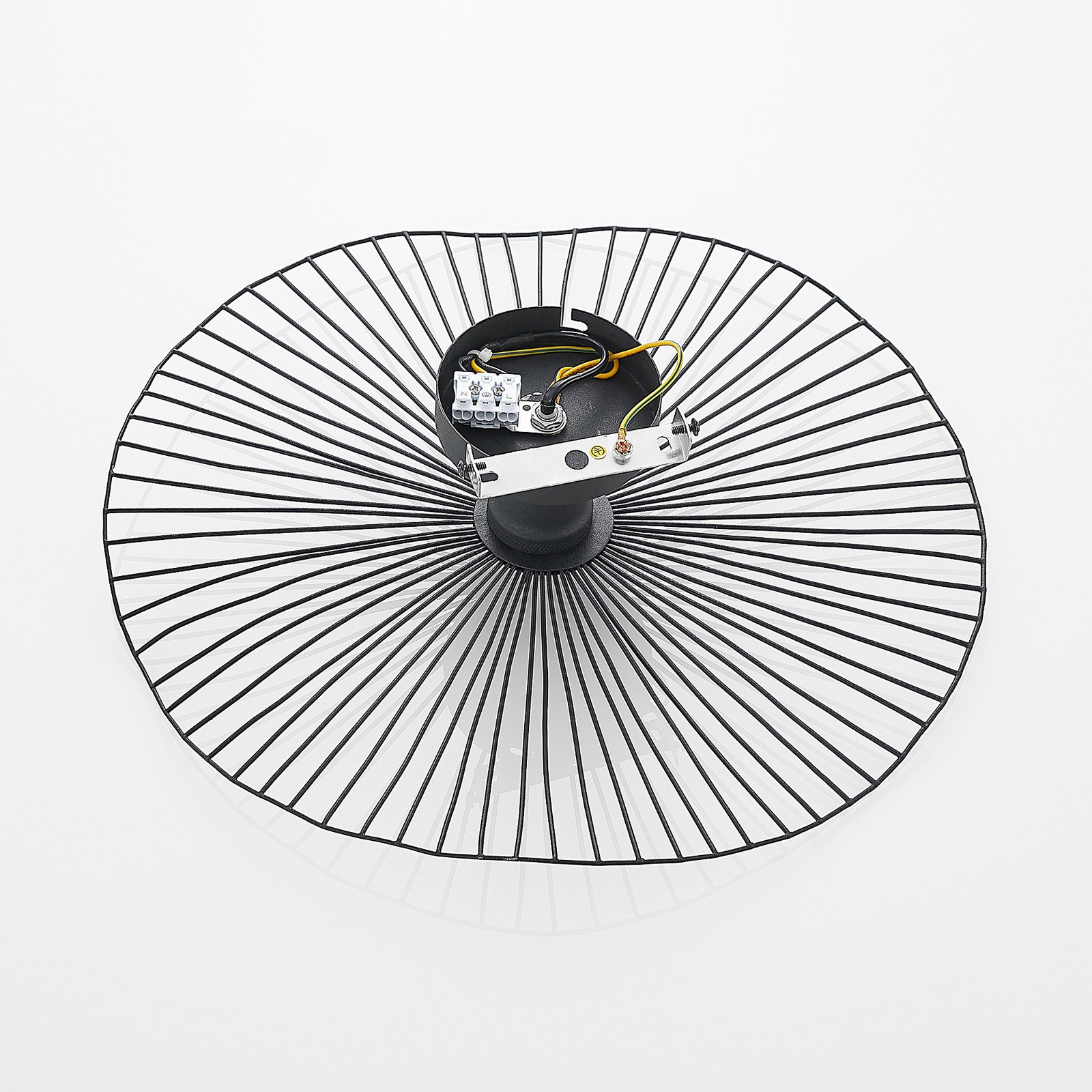 Ruota Plafondlamp Matt Black - Lindby