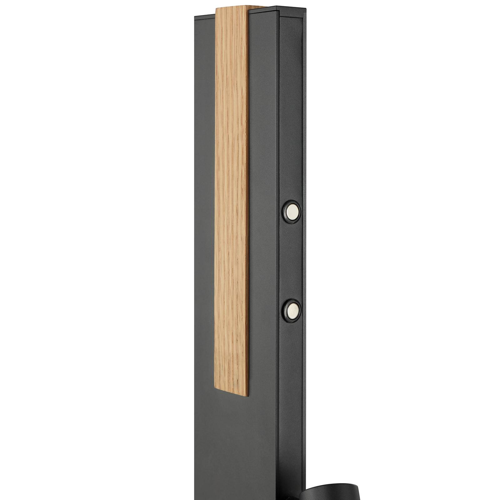Lampa stojąca LED Streamline, wysokość 145 cm, czarna, lampka do czytania
