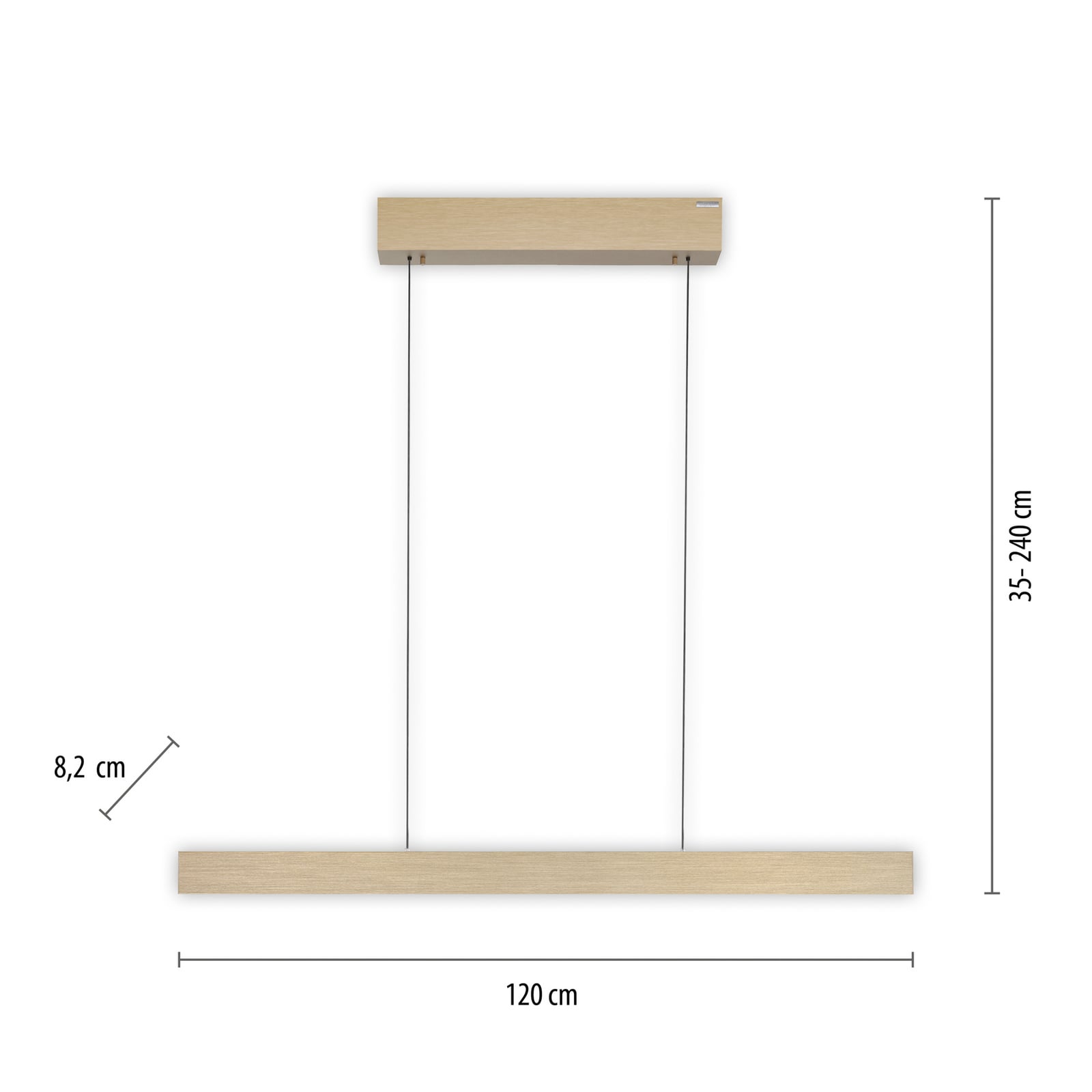 E-Motion LED-Pendelleuchte, imperial gold, CCT - PURE E-Motion LED-Pendelleuchte, imperial gold, CCT - PURE