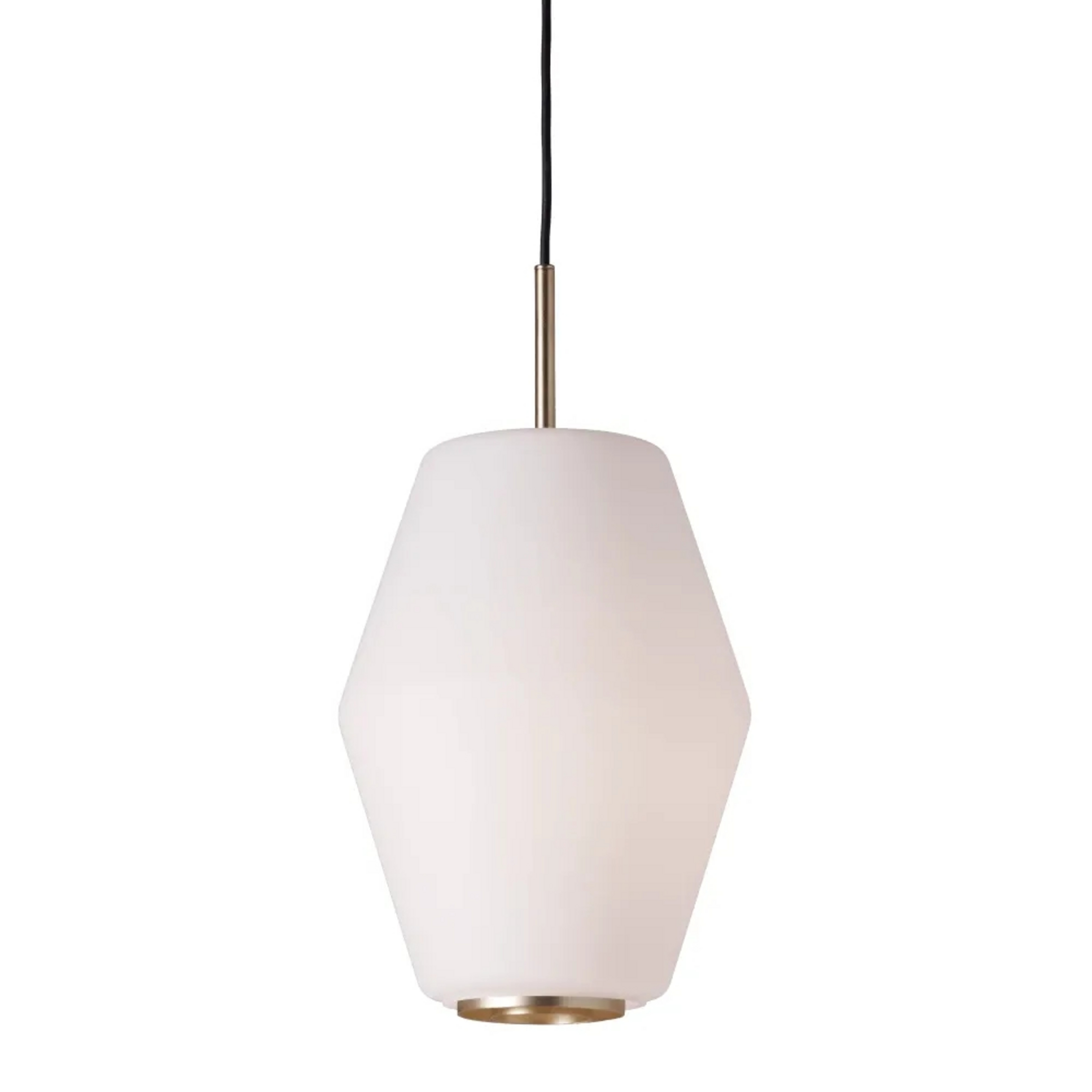 Dahl Függőlámpa Opal Glas White/Brass - Northern