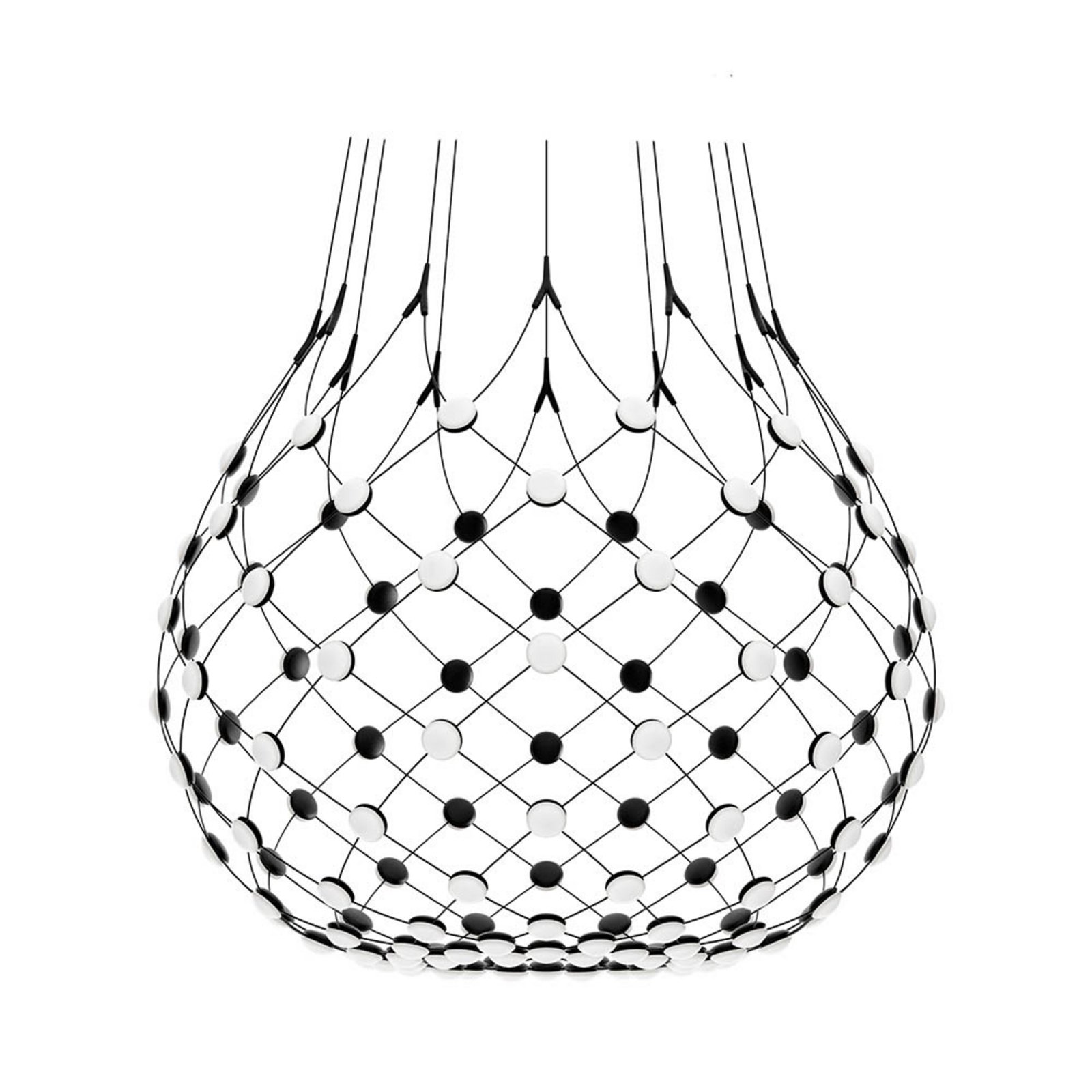 Lampada a sospensione Mesh Wireless Bluetooth, Ø 100 cm, 4 m - Luceplan