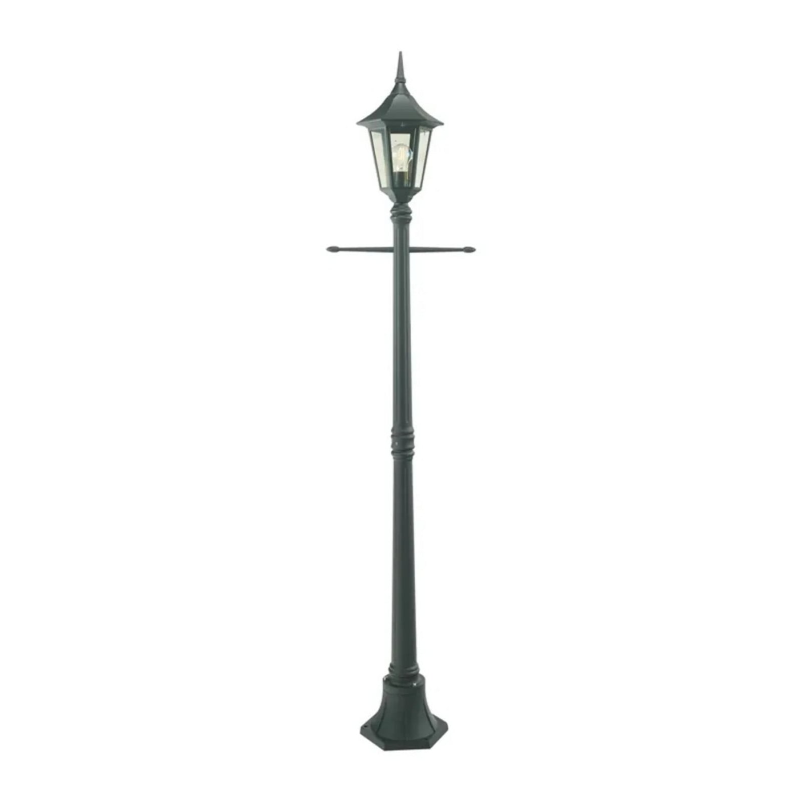 Rimini/Milano 1 Udendørs Parklampe Hvid t/Beton Forankring Sort Norlys - Terrasse - Aluminium