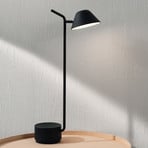 Audo Peek lampe de table LED, noire