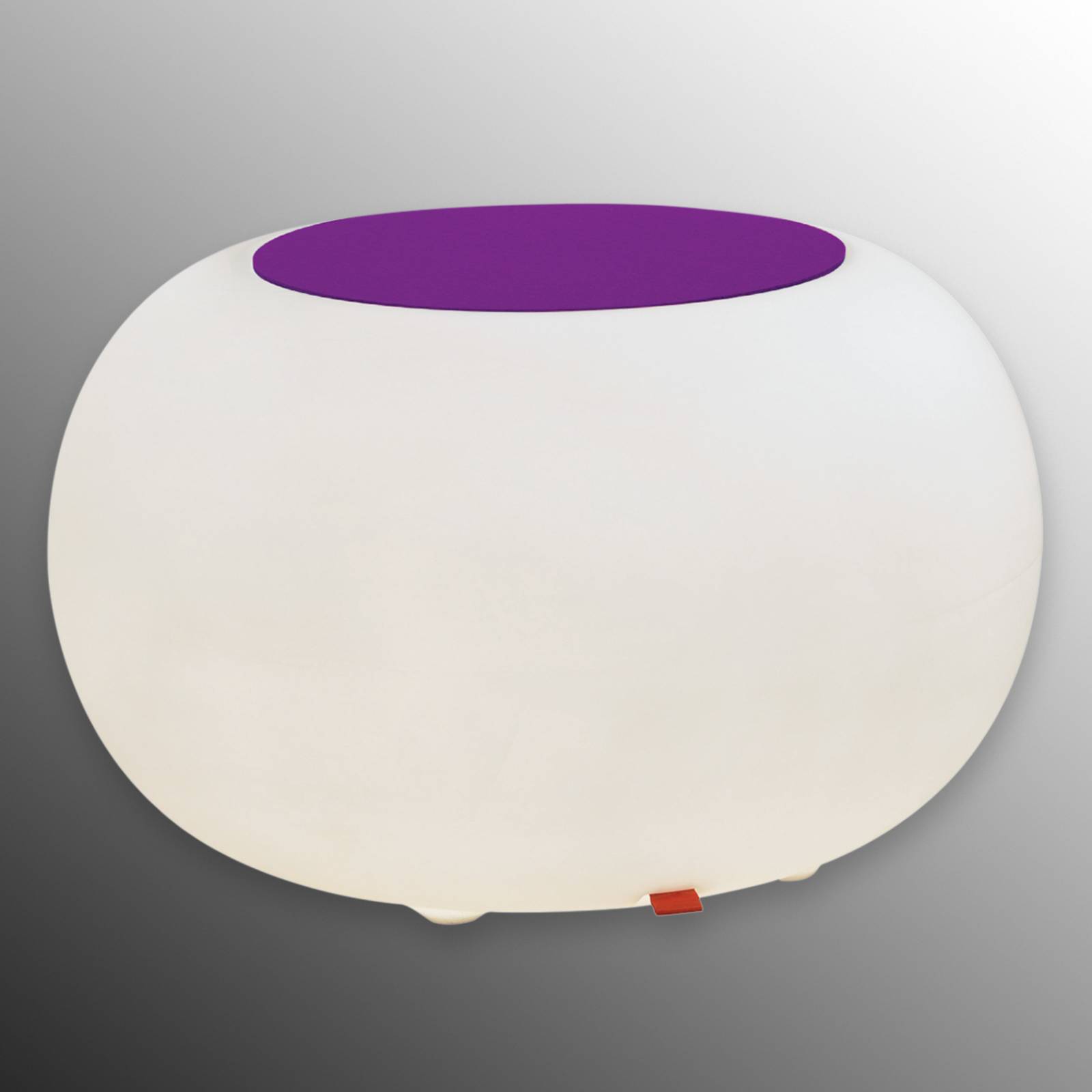 Table Bubble LED ACCU Outdoor à feutre violet