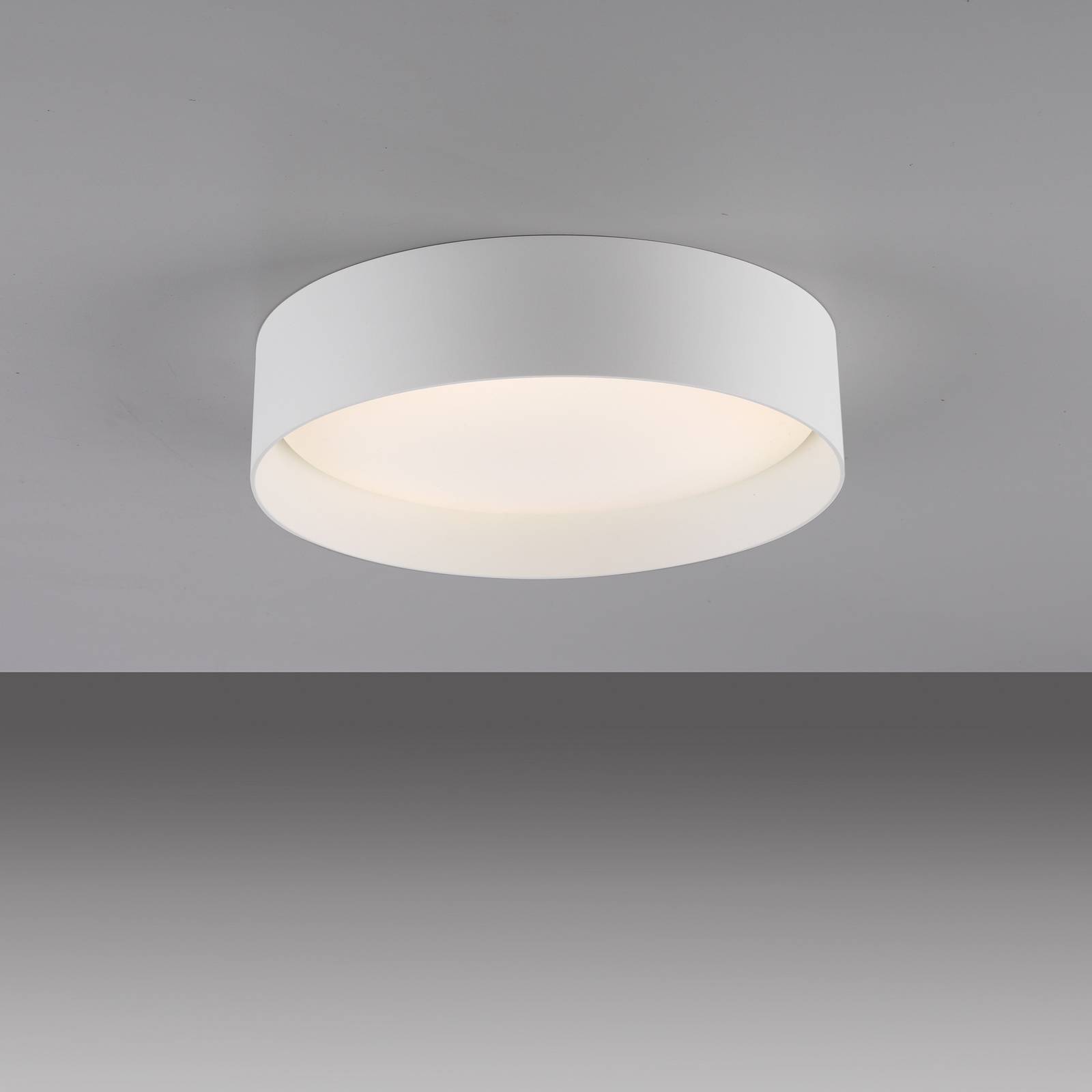  Schöner Wohnen Schöner Wohnen Tavoli Led Ceiling Light, White, ø 29 Cm, Metal, Cct, Dimmable 