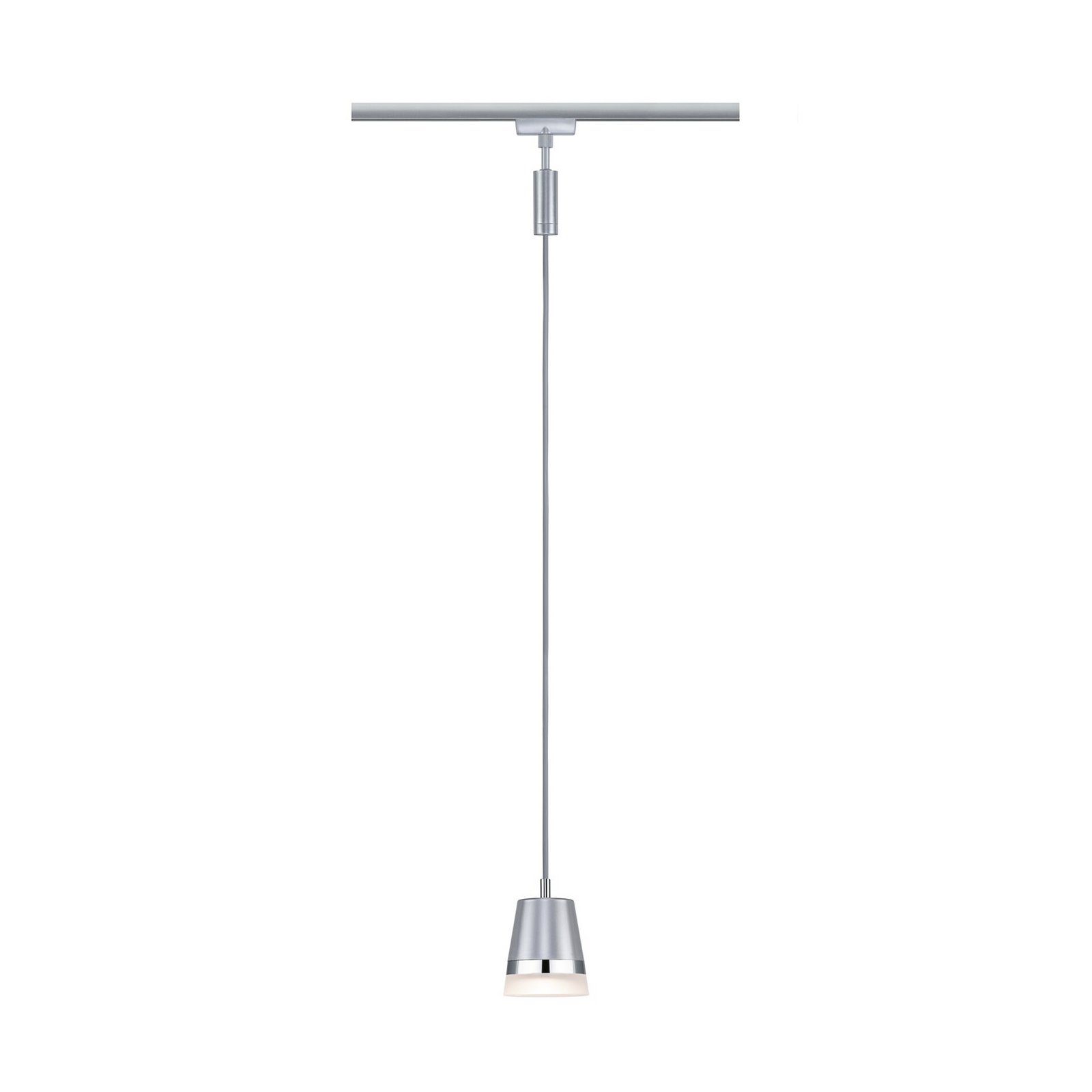 Paulmann URail lampada a sospensione Cone, cromo opaco, GU10