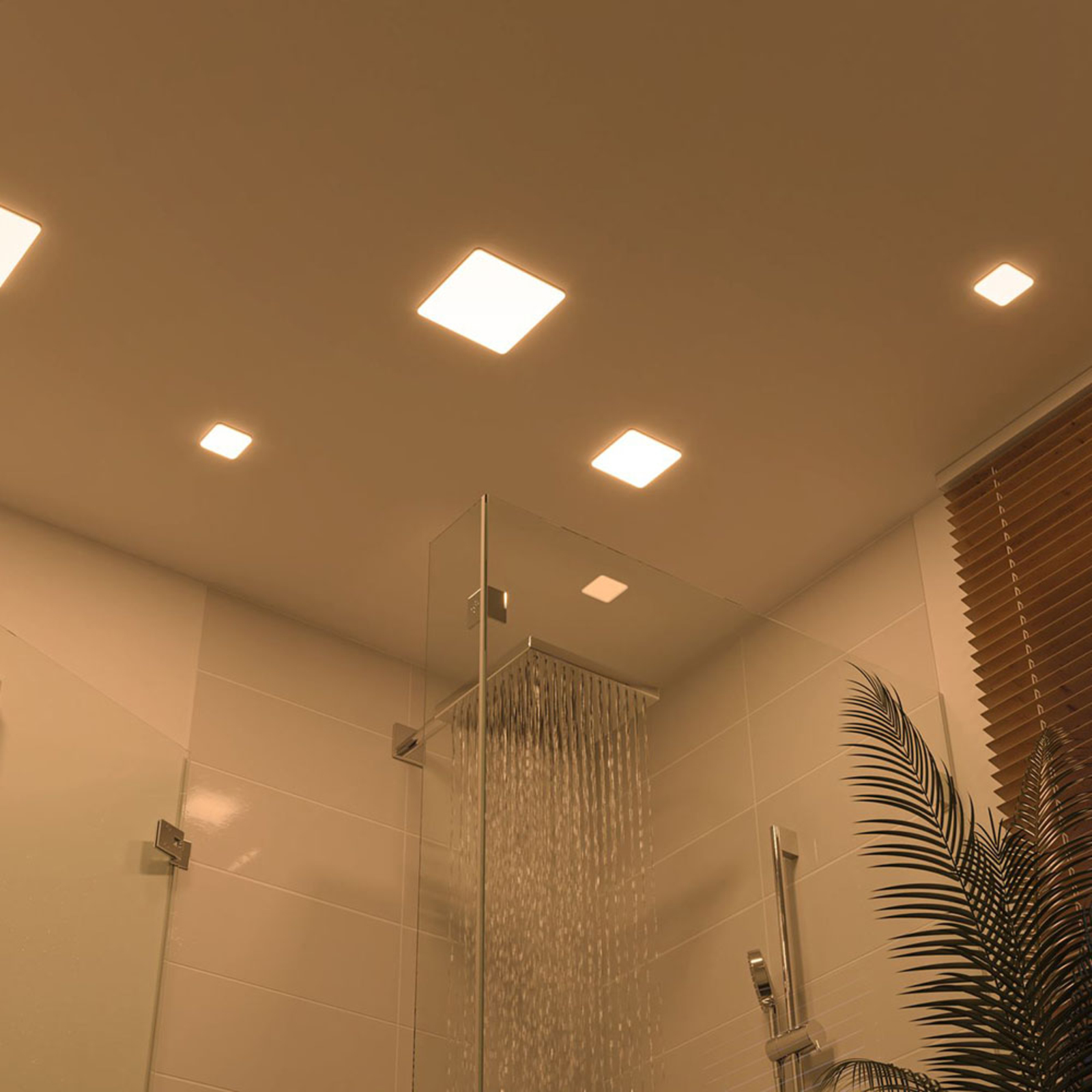 Paulmann LED-Panel Veluna 3.000K eckig Klemmfedern