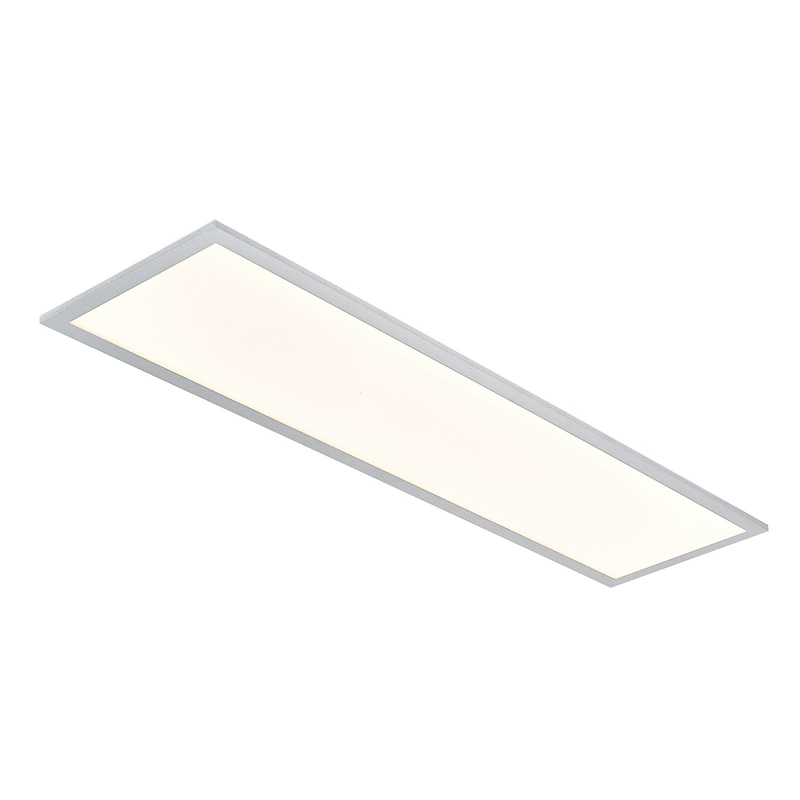 Kjetil Candeeiro de teto Smart Home 120x30 Prateado/Branco - Lindby