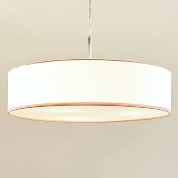 Závěsná lampa Sebatin, s LED 27, 50 cm, bílá