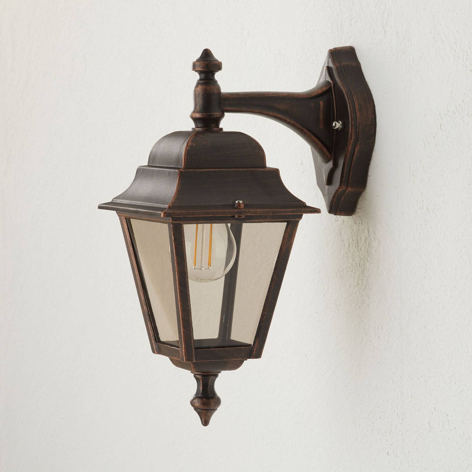  Lcd Lcd Copper-coloured Outdoor Wall Light Toulouse, Pendant 