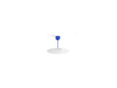 Millimetro Deckenleuchte H33 Ø50 Royal Blue/Mirror - Luceplan