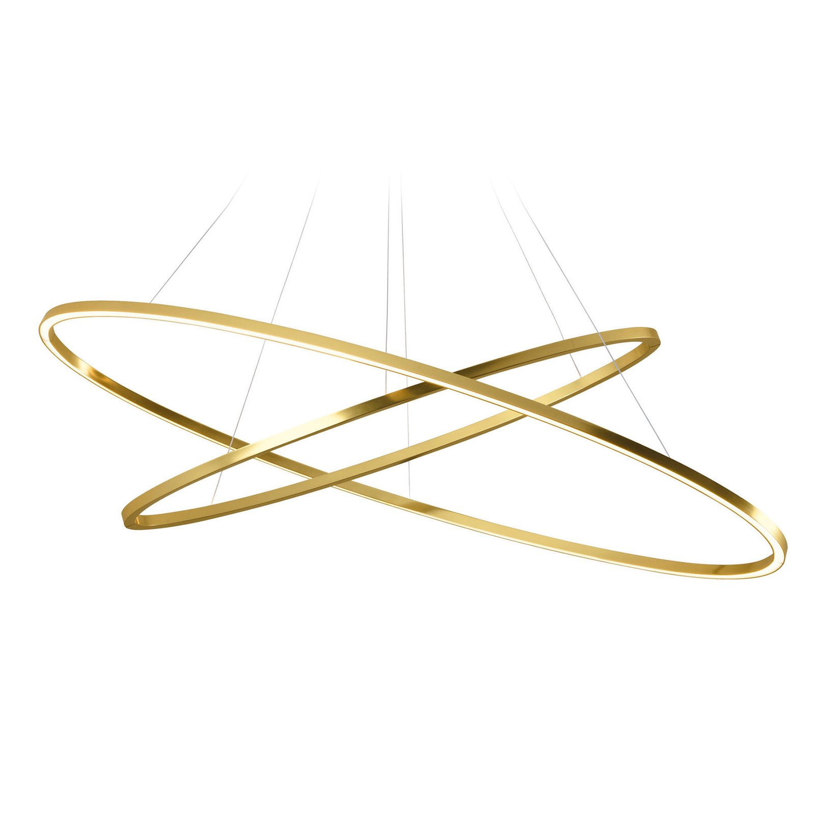 Ellisse Double Hängelampe 2.700 K gold poliert - Nemo