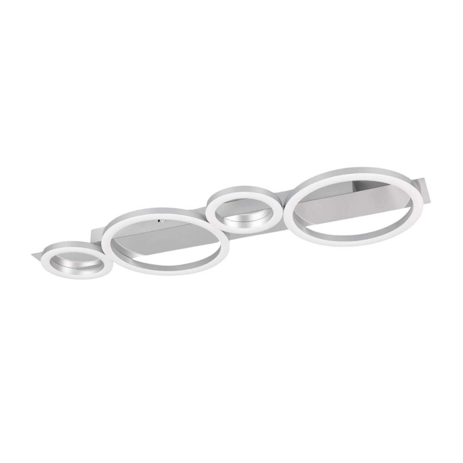 REALITY LED-Deckenleuchte LUMOS, R64821106, 26,5W, 3300lm, 4000K, chrom