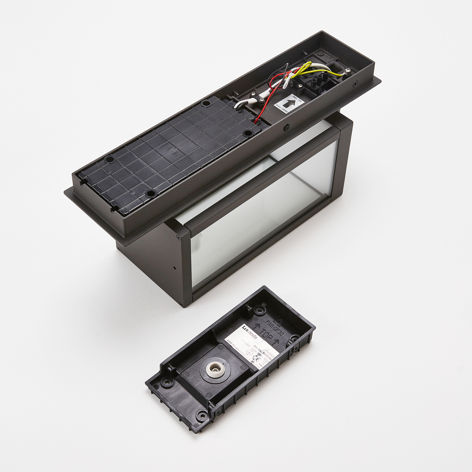 Lucande Ferdinand utendørs LED-vegglampe
