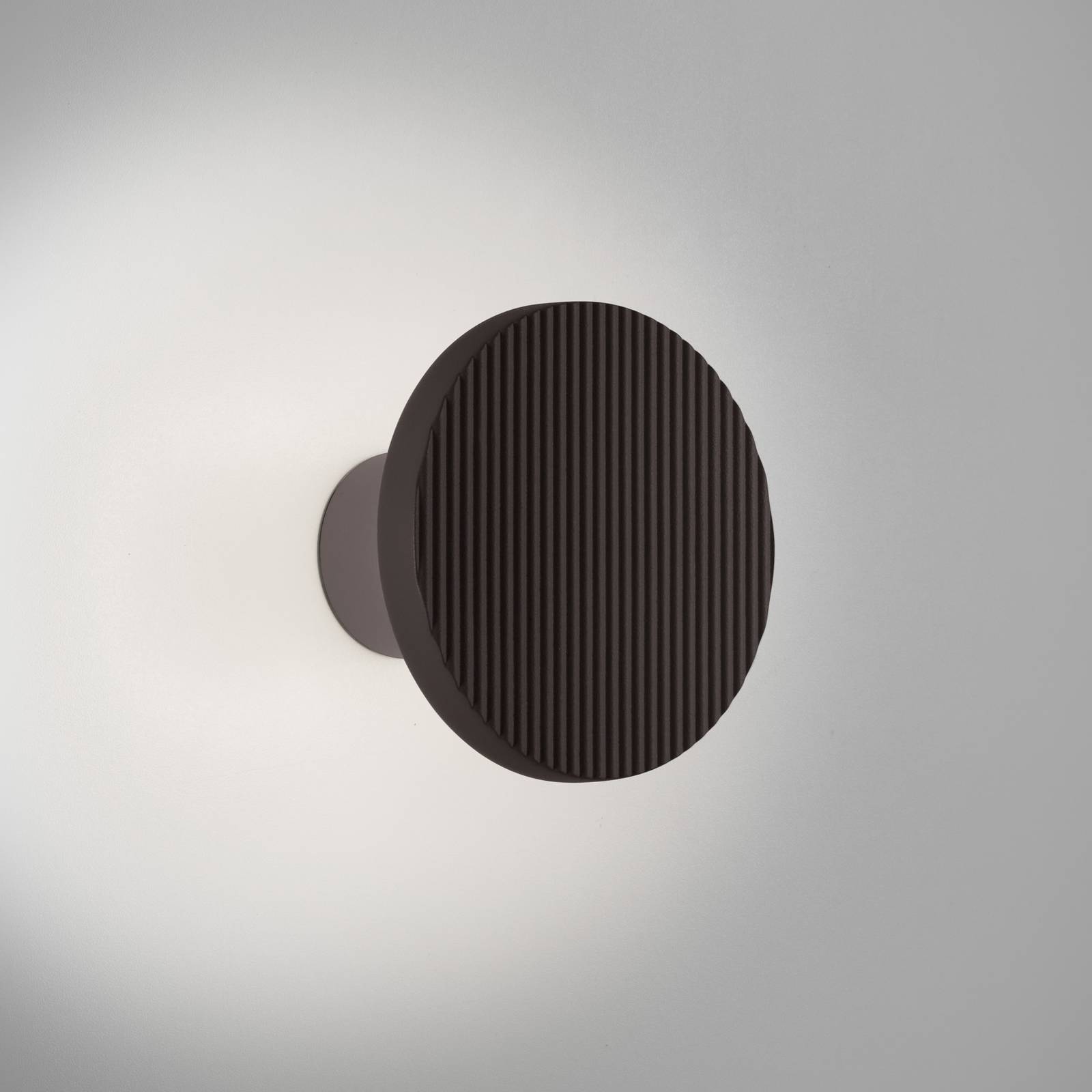 Applique murale LED Bover Arid A/01 noir CCT 2 200-2 700 K IP44