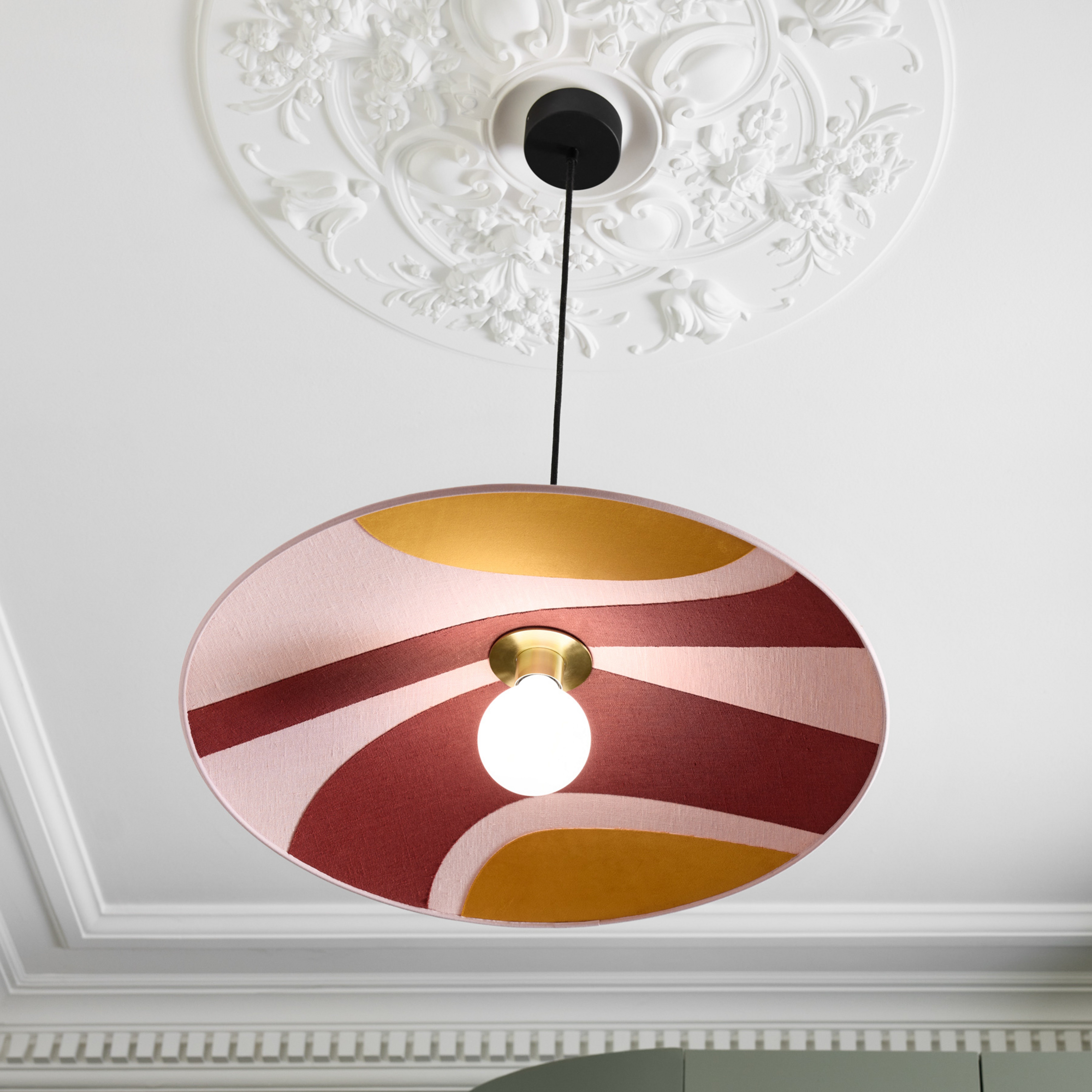 MARKET SET Sonia Laudet viseća lampa, Ø 80 cm roza