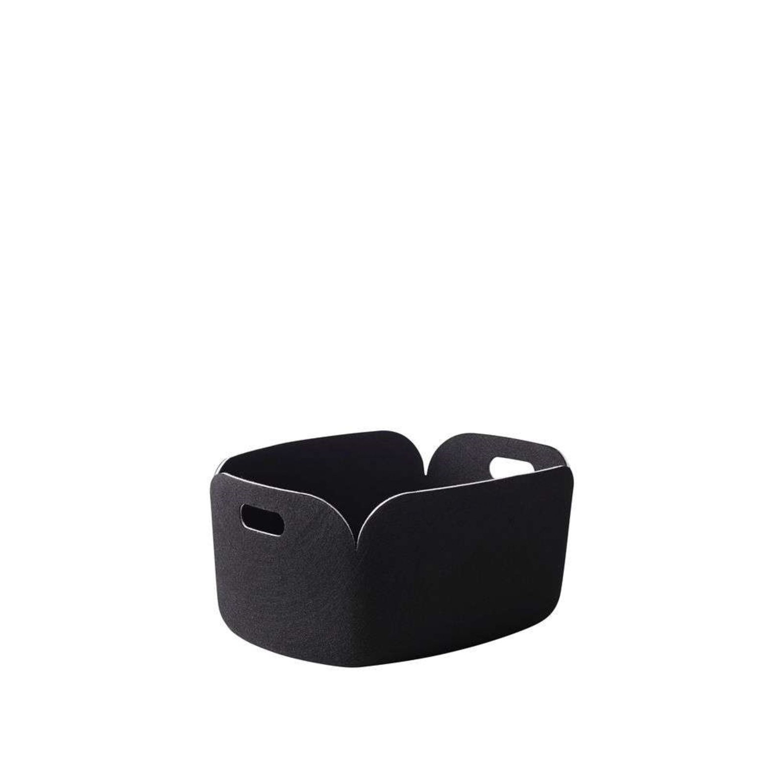 Restore Basket 48x35 Black Melange - Muuto