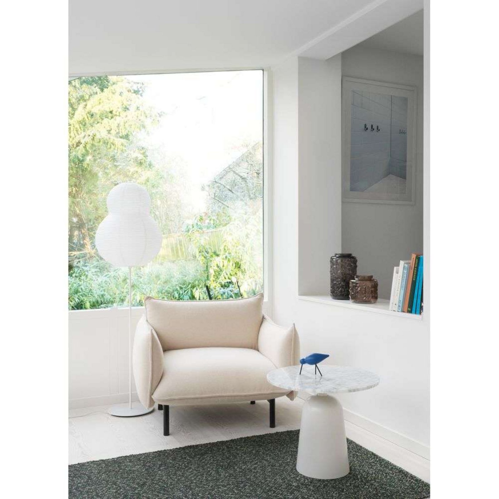 Puff Bubble Floor Lamp White - Normann Copenhagen