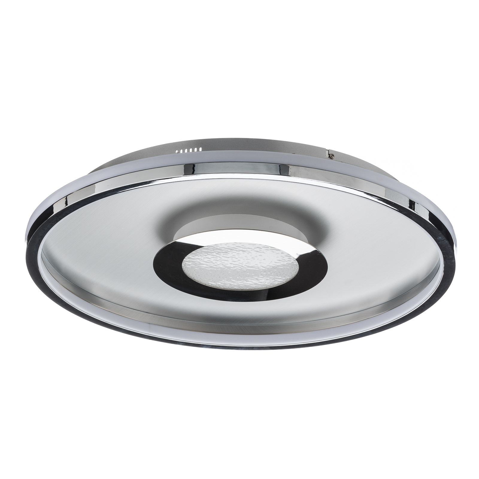LED ceiling light Bug round, chrome