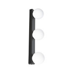 Gove Applique Murale IP44 Dim. Matt Noir/Satin - Paulmann