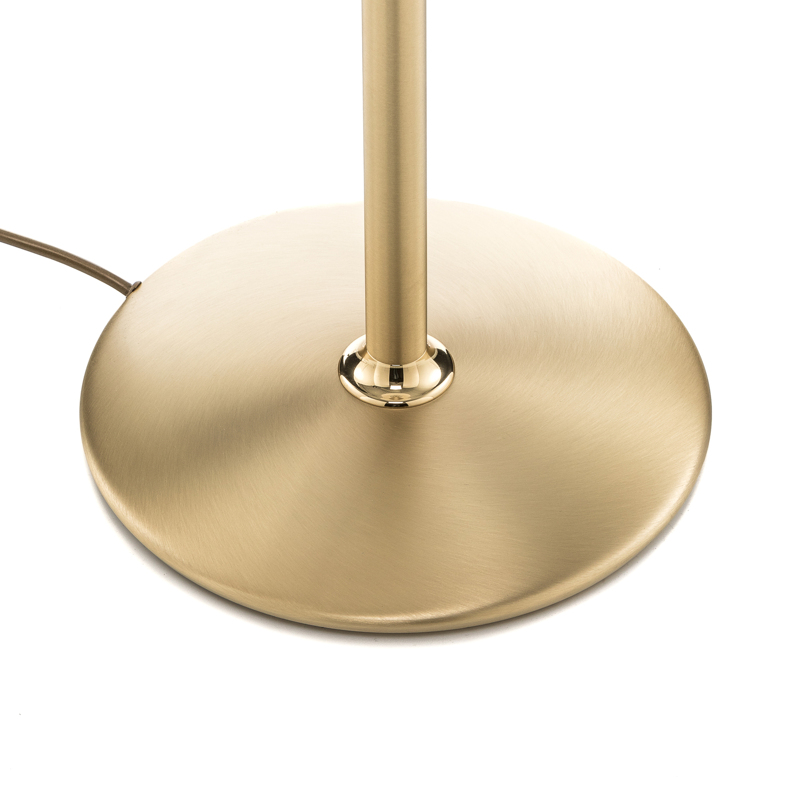 Royce floor lamp with ceiling luminator cream