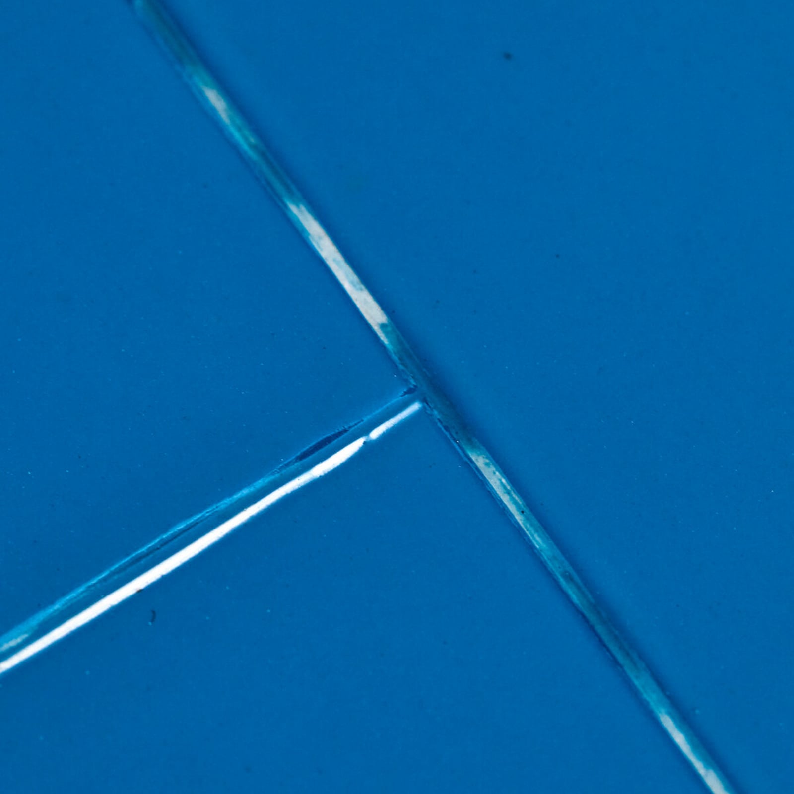 Tavolino HDBrick, blu, altezza 51 cm, legno - House Doctor