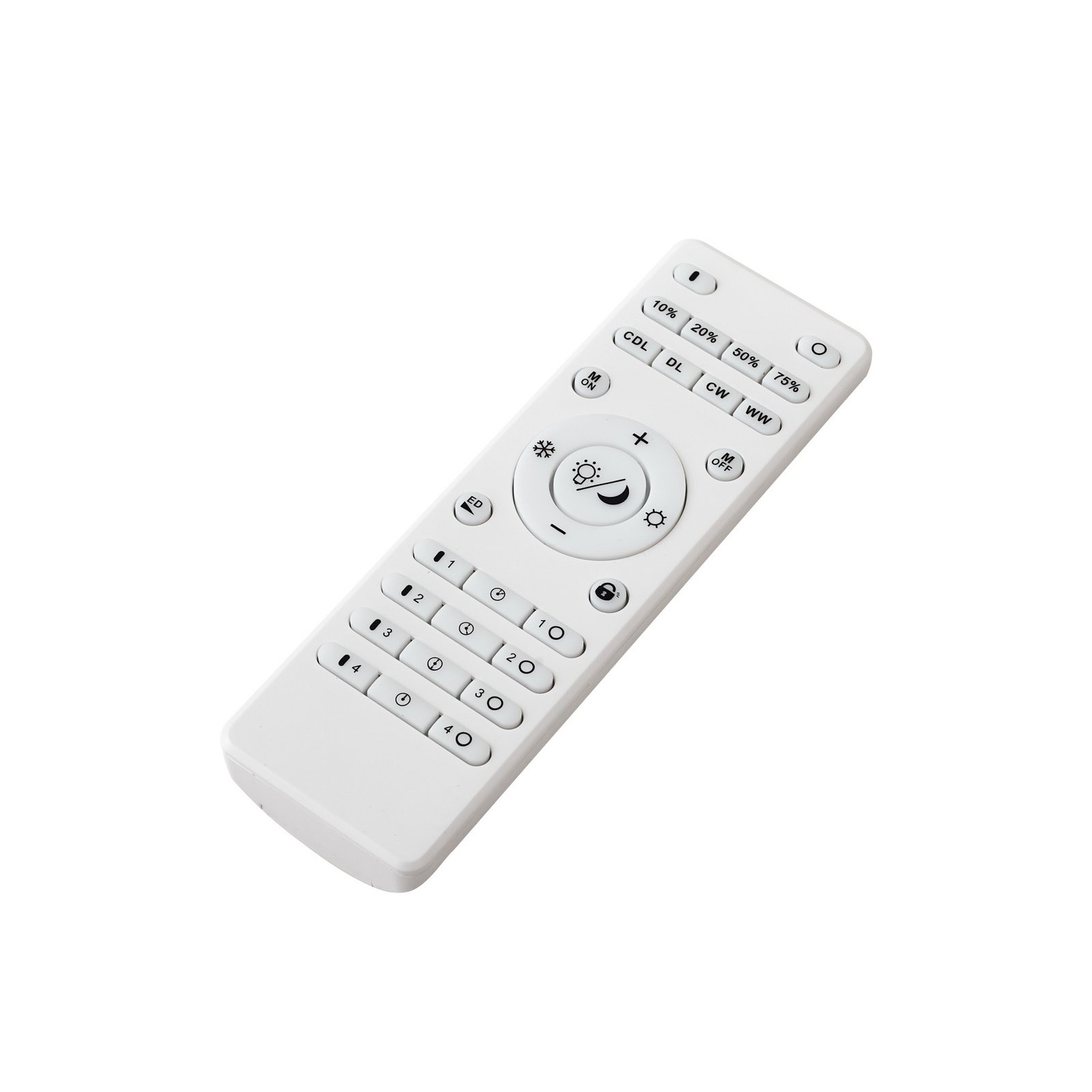 LED stropní svítidlo Briar, kov, černé, dálkové ovládání - Lindby