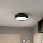EGLO connect Smart-LED-Deckenleuchte Tollos-Z, schwarz