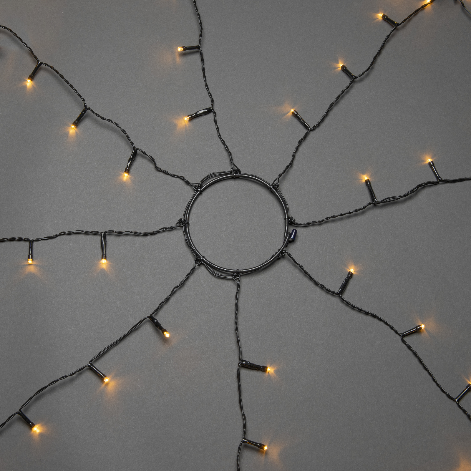 LED-julgransslinga utomhus, styrbar via app, 400