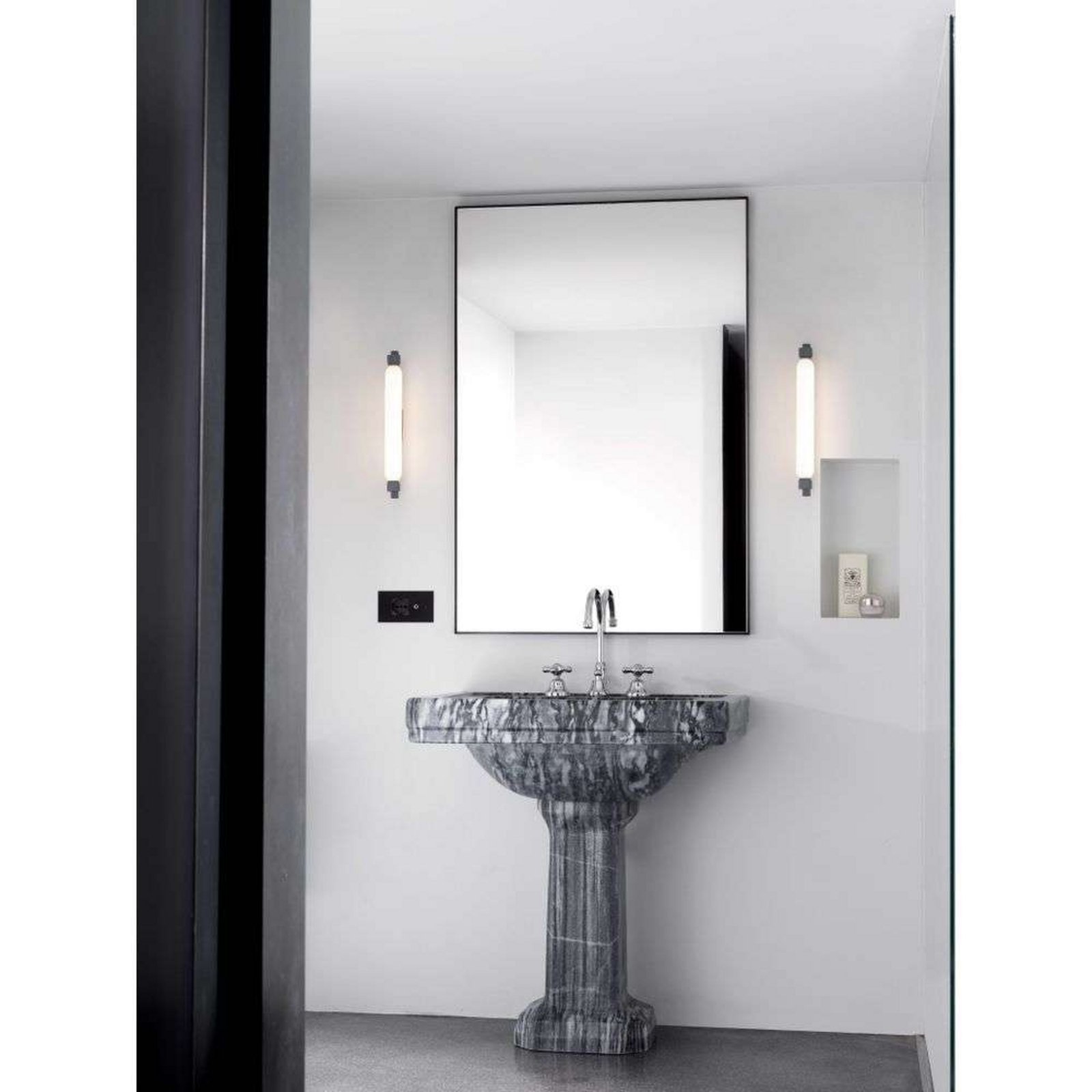 La Roche Wall Lamp 2700K Matt Grey - Nemo Lighting