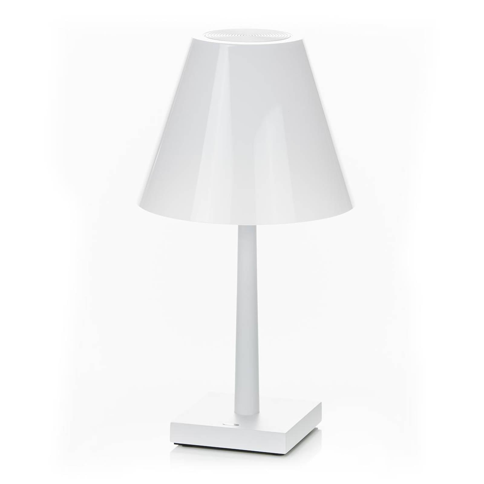 Rotaliana Dina+ LED-Akkutischleuchte weiß/weiß