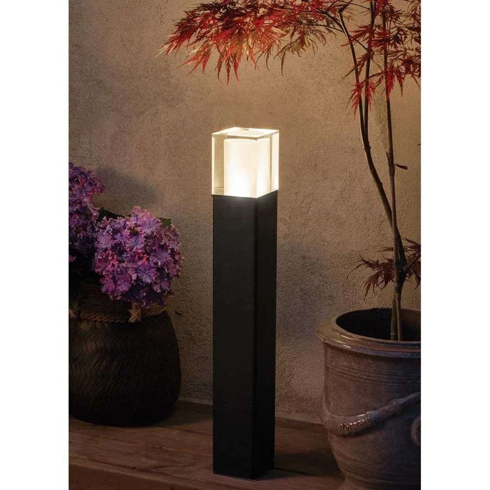 Arendal LED Pullert H650 Galvanized Norlys - Metal