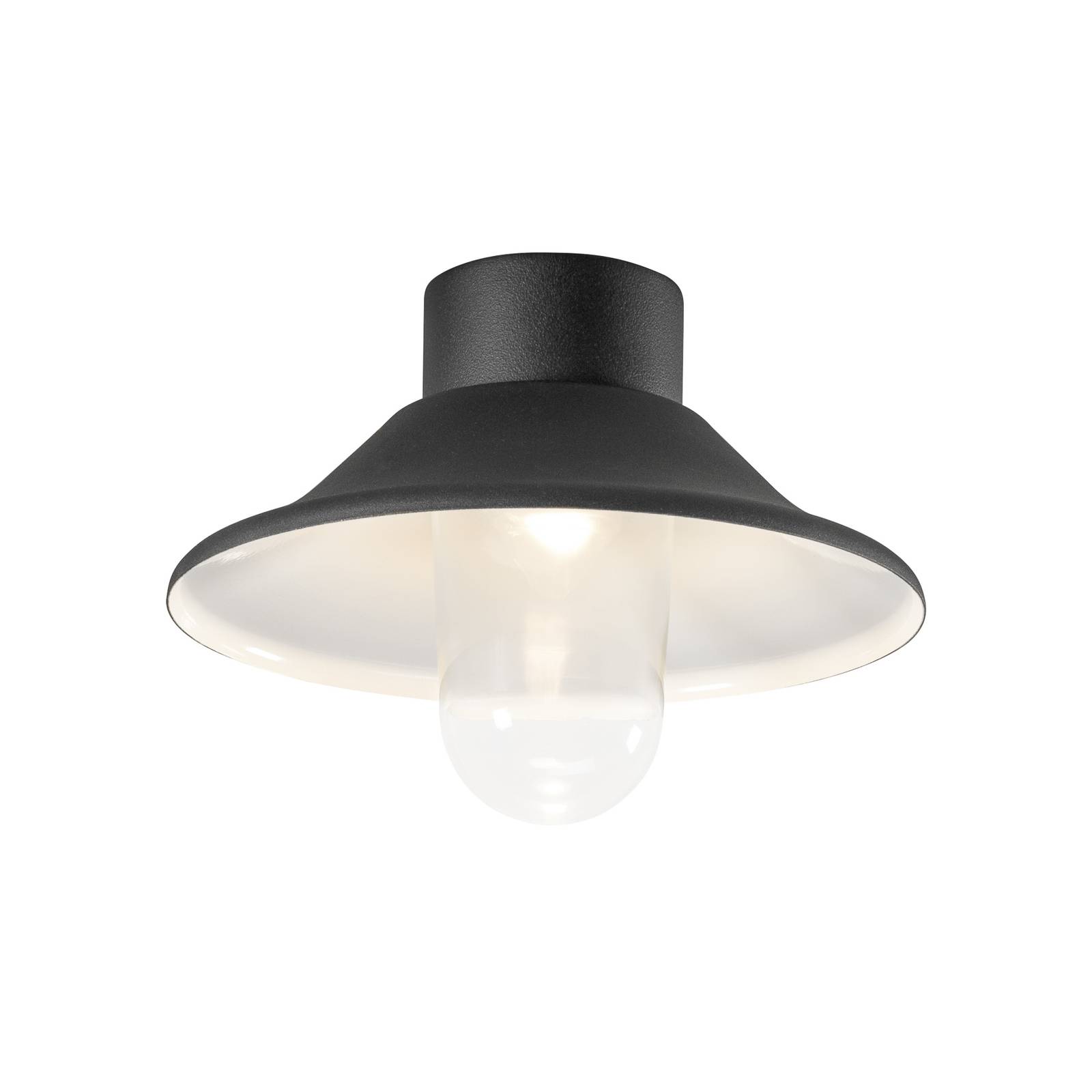 Konstsmide Vega LED ceiling lamp for outdoor use - Wall Light - dimmable - Black