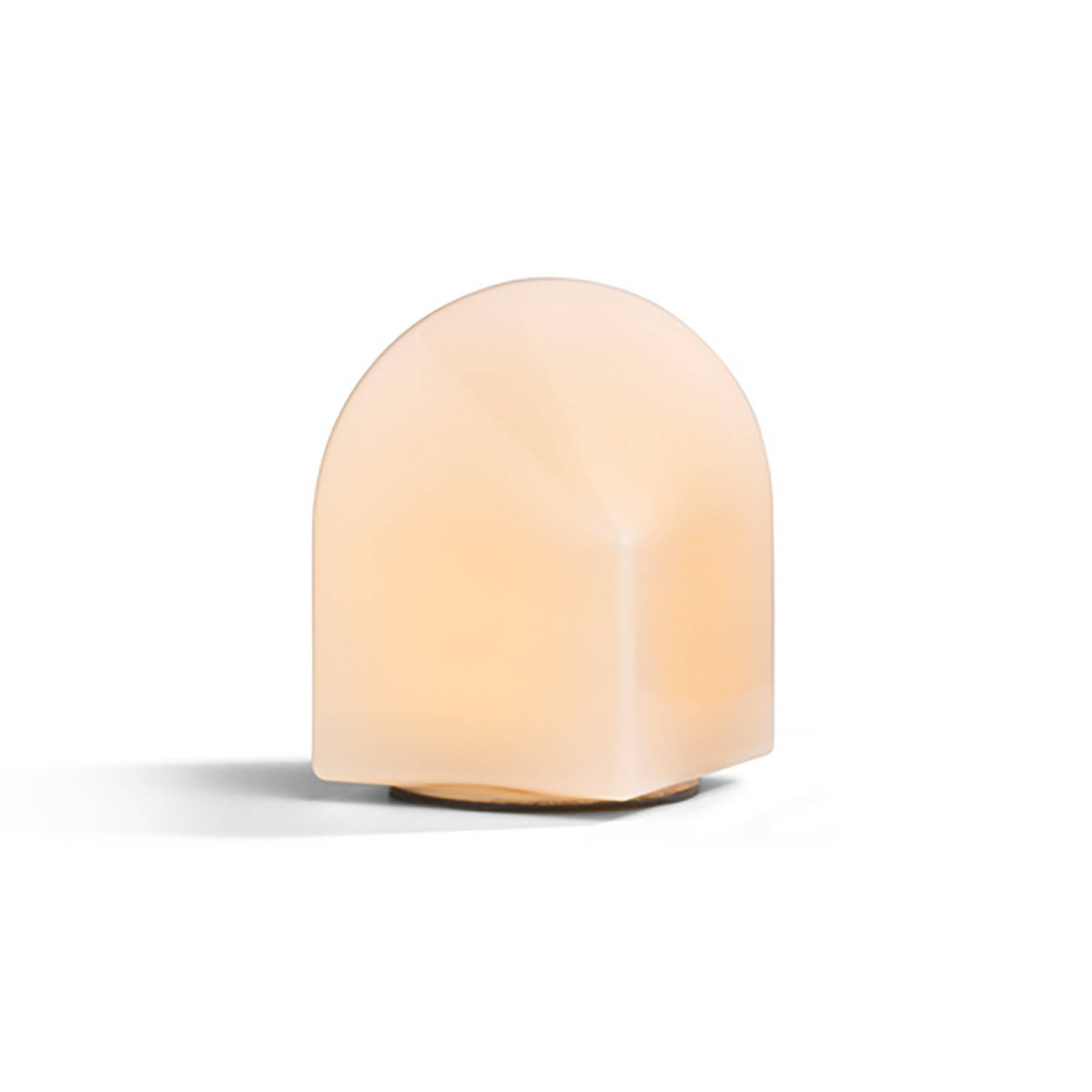 HAY Parade LED-Tischleuchte blush pink Höhe 16 cm