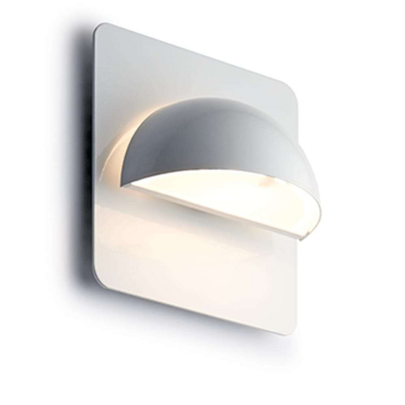 Rørhat LED Aplica de Exterior w/Backplate Alb - LIGHT-POINT