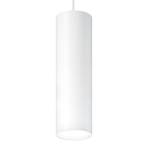 Zumtobel Panos LED-Hängeleuchte Ø 7cm weiß/weiß
