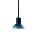 Suspension Onda, bleue, Ø 17 cm, verre, GU10 - GRUPA