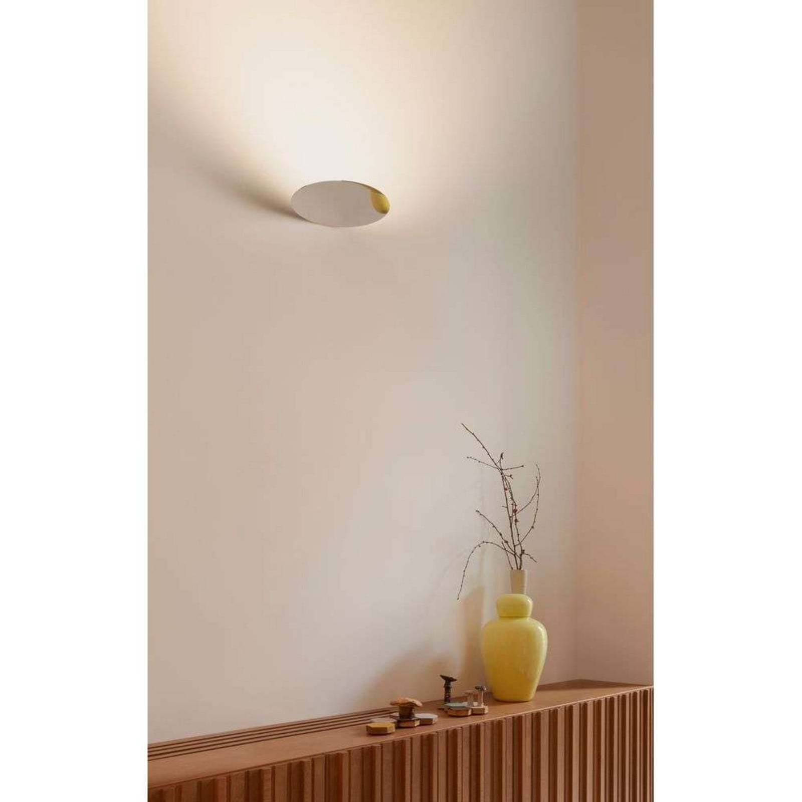 Millimetro Vägglampa 2700K Alu Luceplan - Vardagsrum - Aluminium | Produkter - Vägglampor | Lampspecialisterna