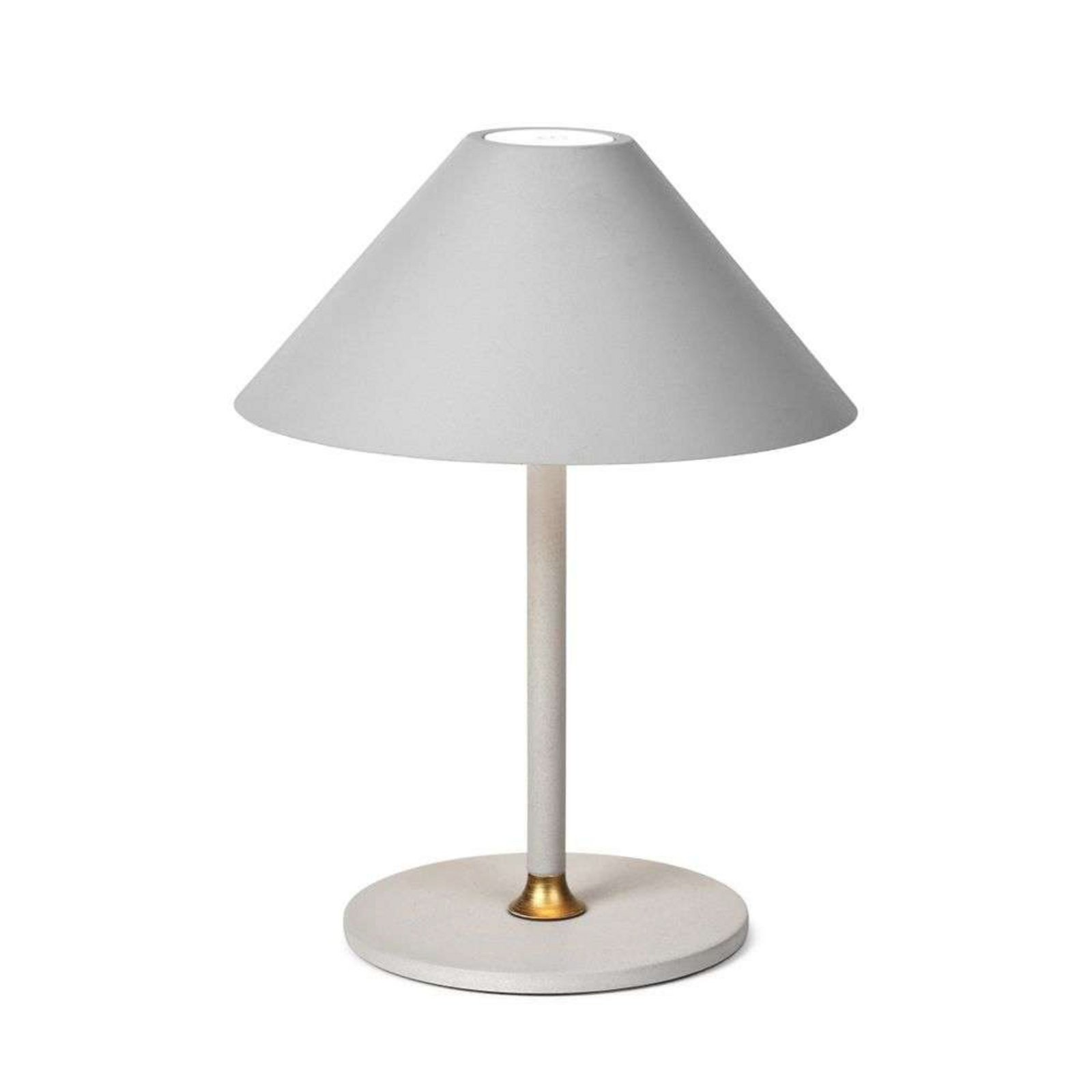 Hygge Portable Table Lamp Ø19 Warm Grey - Halo Design