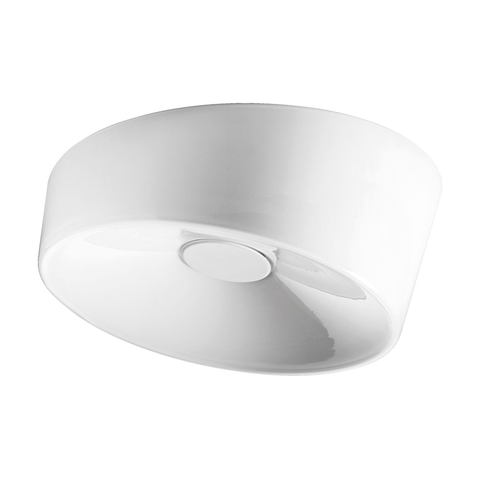 Foscarini Lumiere G9 ceiling light, Ø 34 cm, white
