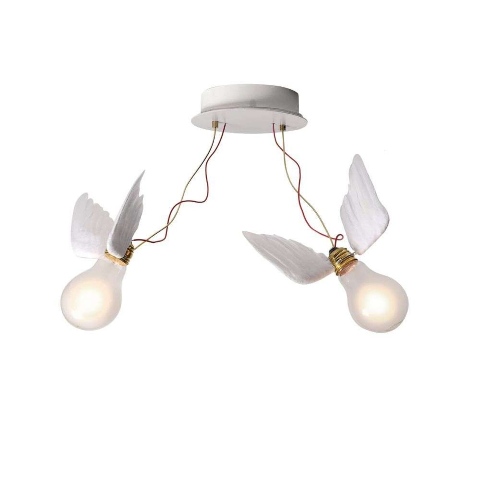 Ingo Maurer Lucellino Doppio LED candeeiro de teto 2fl