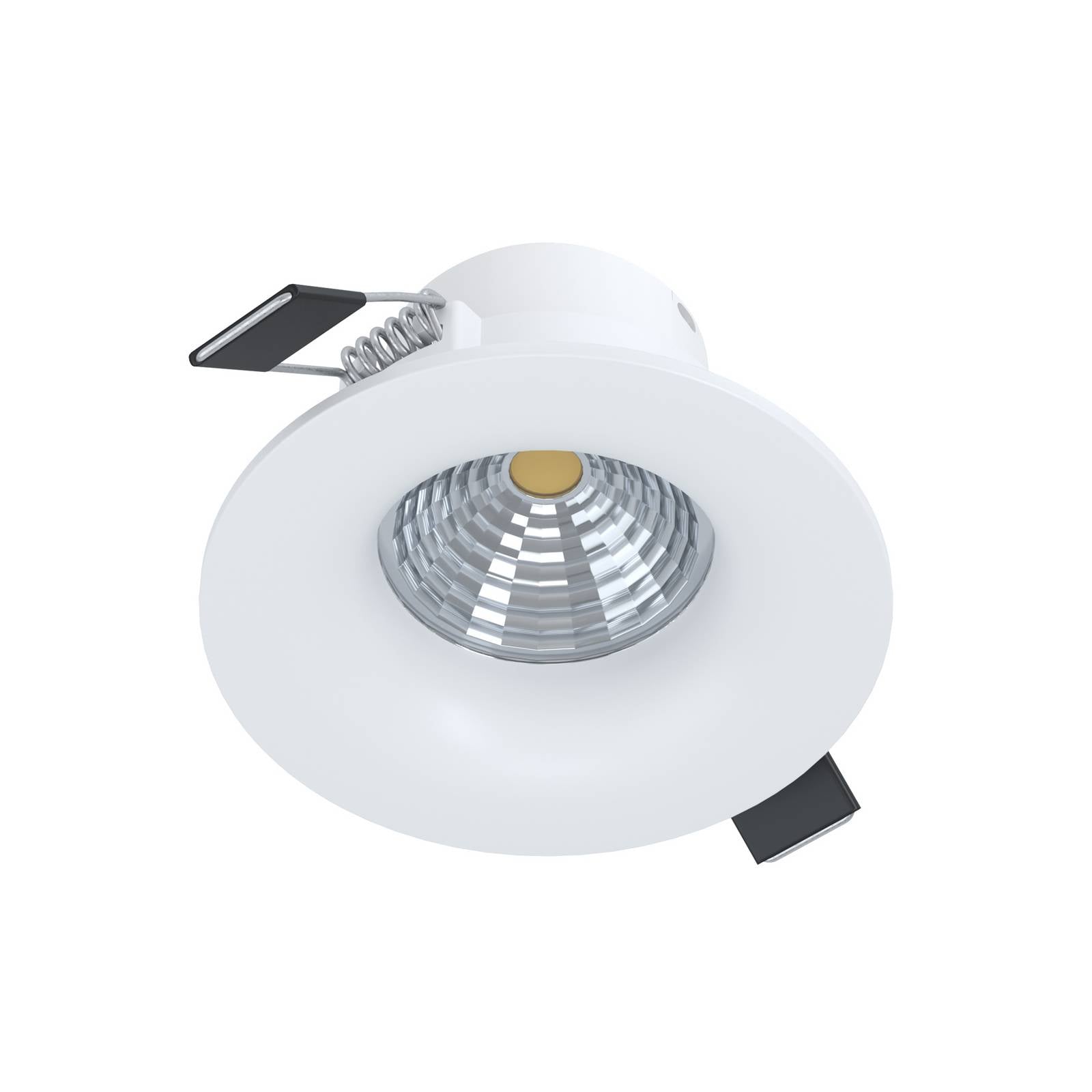 LED-Einbauspot Saliceto rund starr 2.700K weiß
