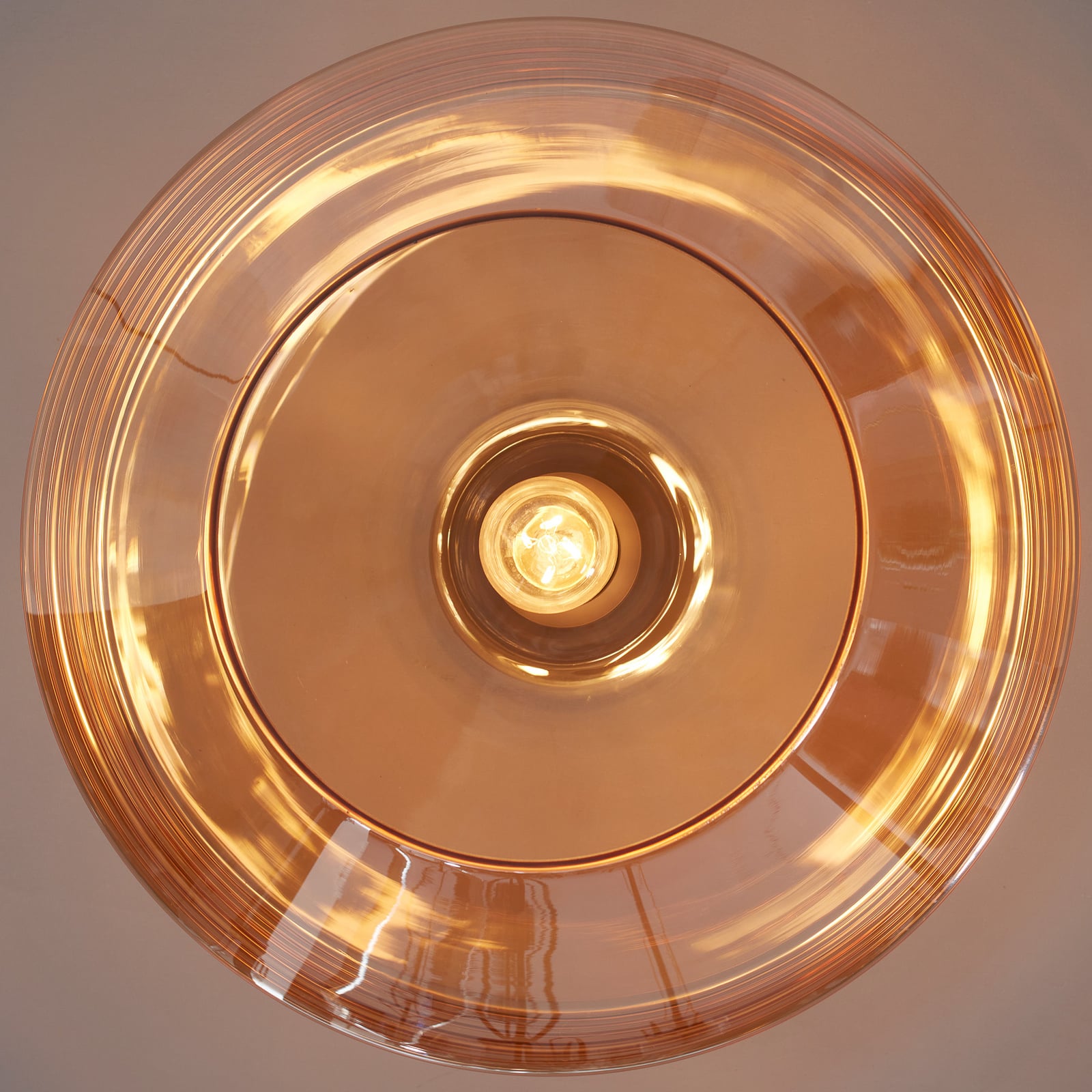 TO JE O ROMI Stropna svjetiljka Verona, jantarna, staklo, E27 TO JE O ROMI Stropna svjetiljka Verona, jantarna, staklo, E27