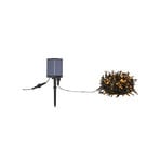 Lichterkette Suno, schwarz, Solar, USB, 300-flammig, IP44