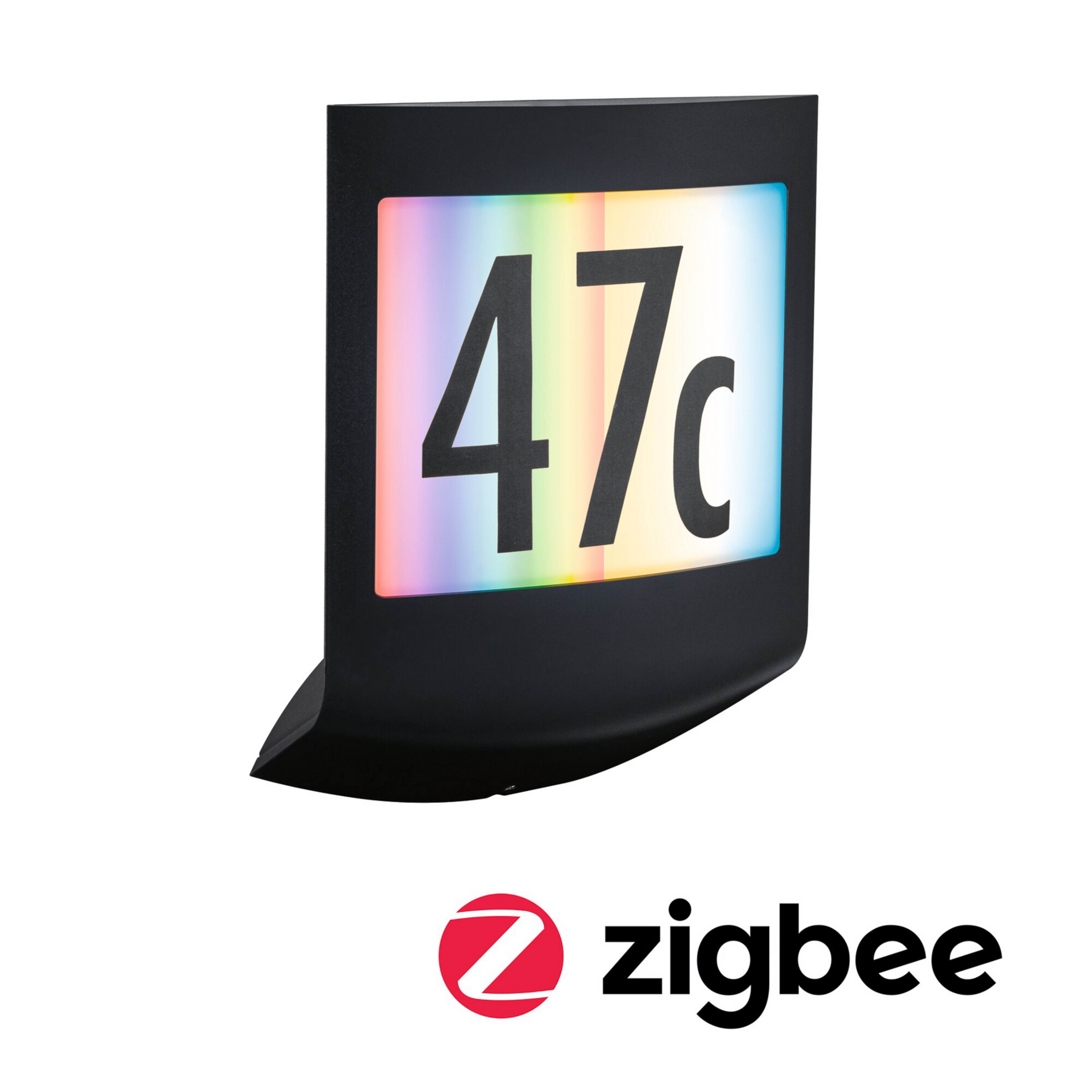 Paulmann Padea Numéro de maison lumineux LED ZigBee RGBW