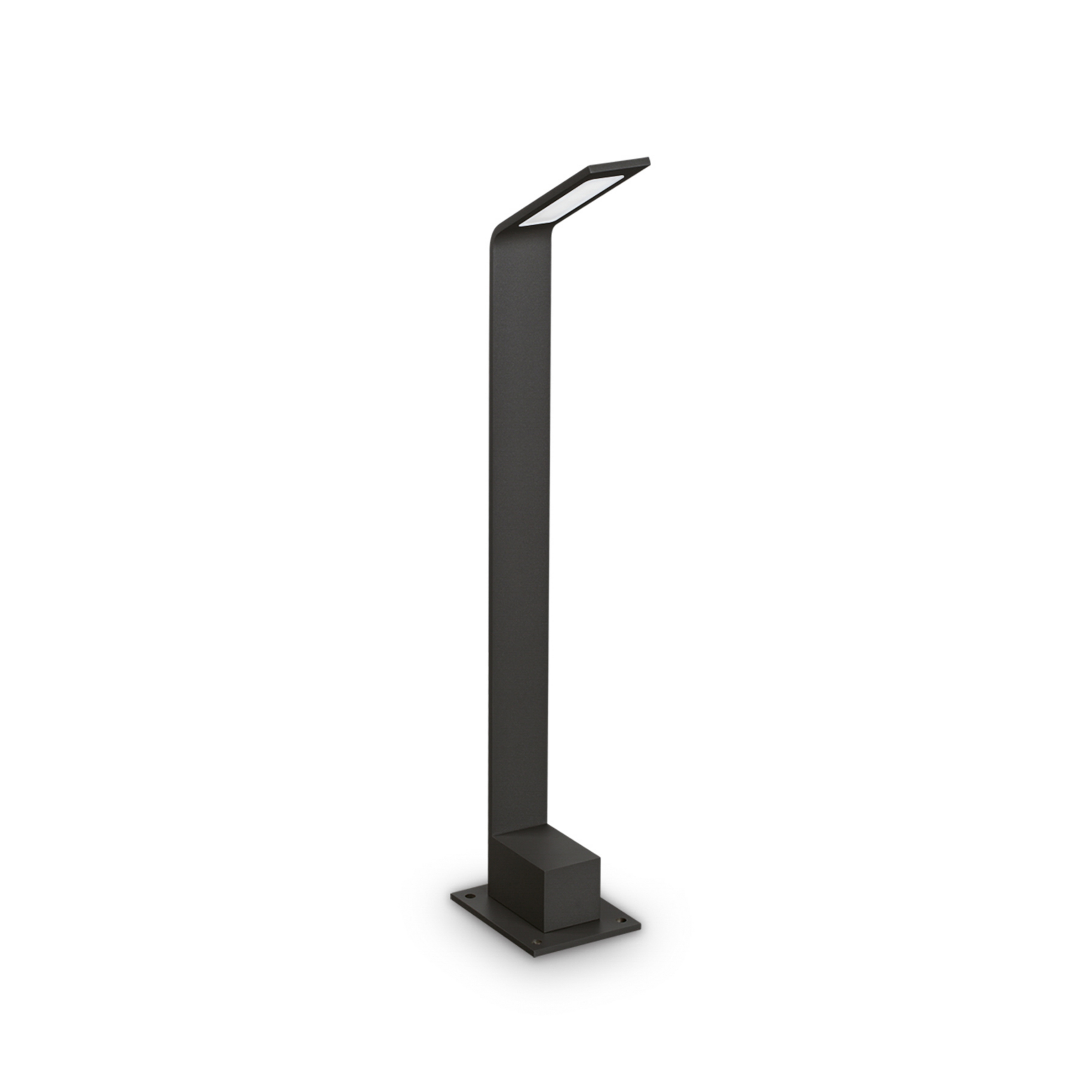 Ideal Lux Agos černý 3 000 K výška 60 cm hliník