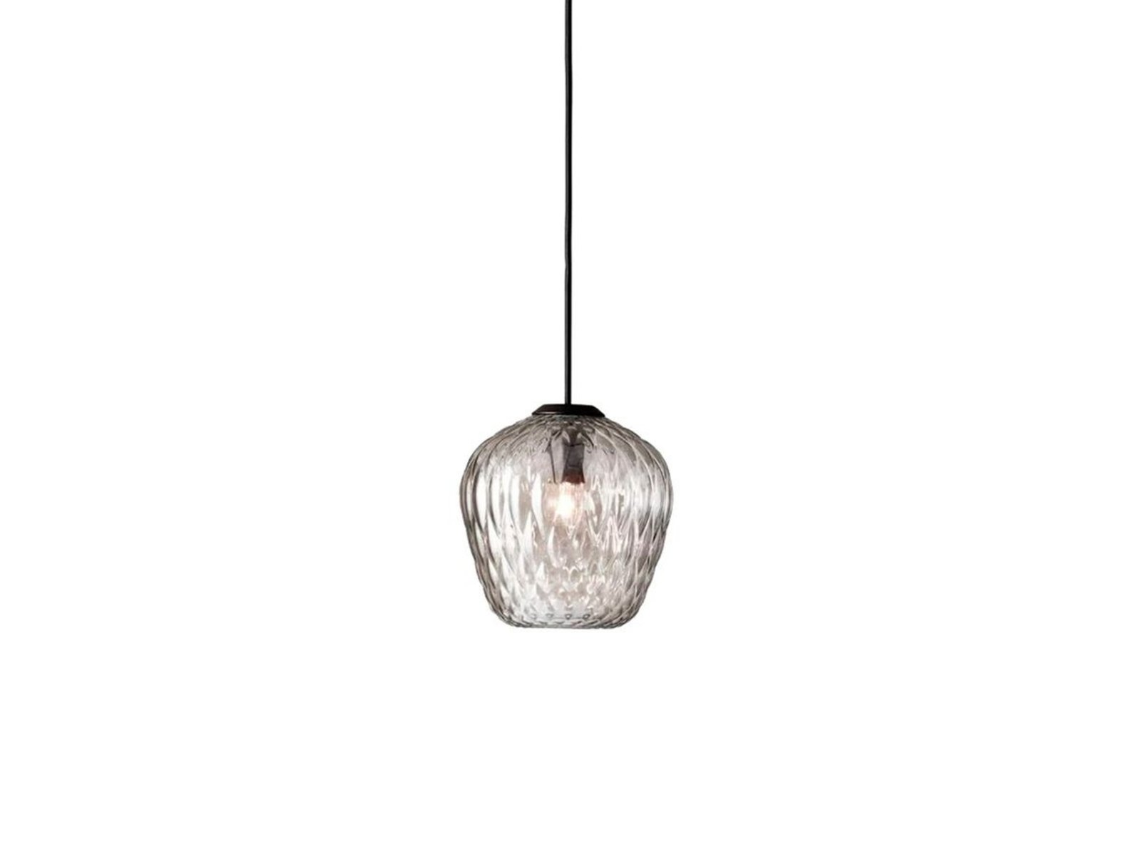 Blown SW4 Candeeiro Suspenso Silver - &Tradition