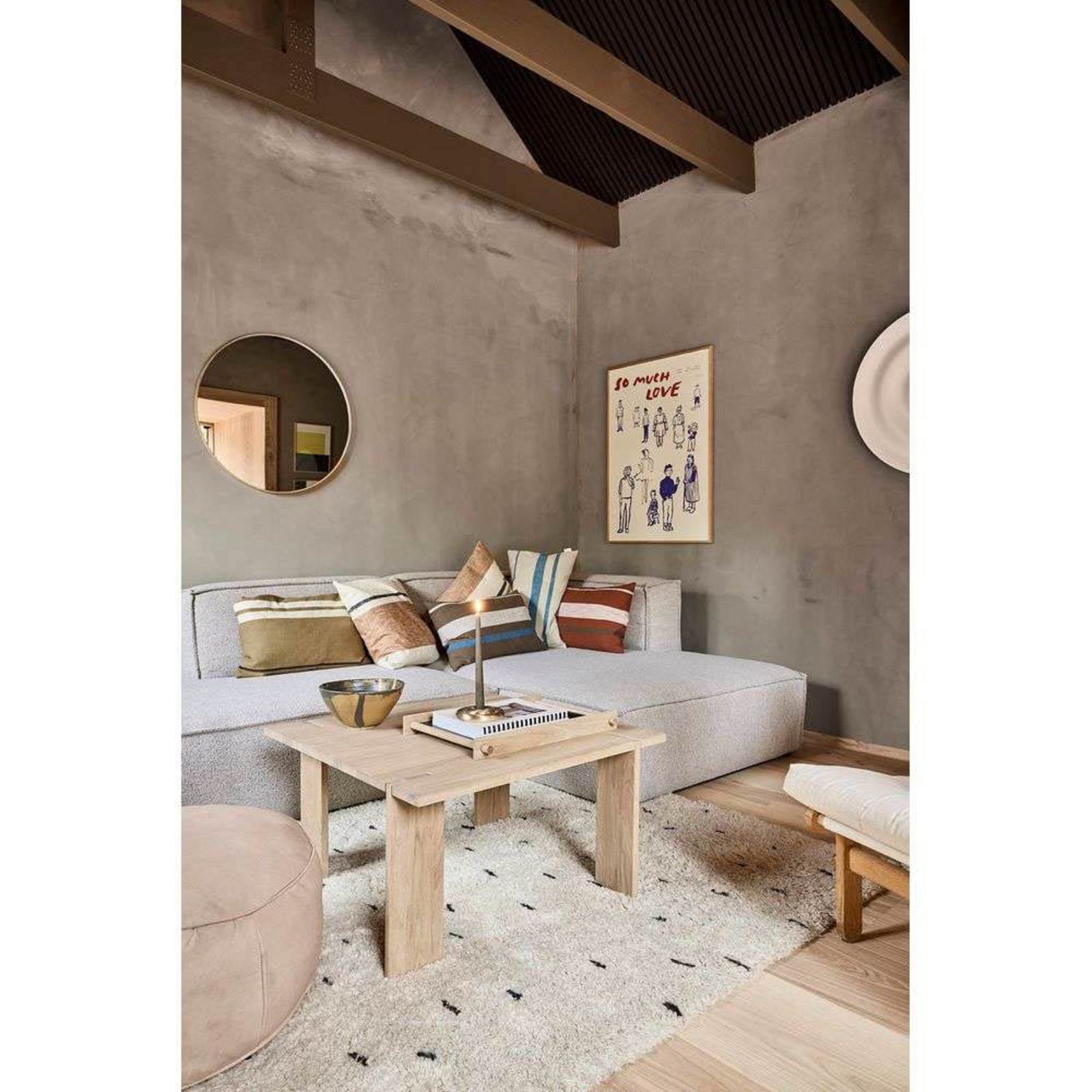 OY Square Tisch Large Nature - OYOY Living Design