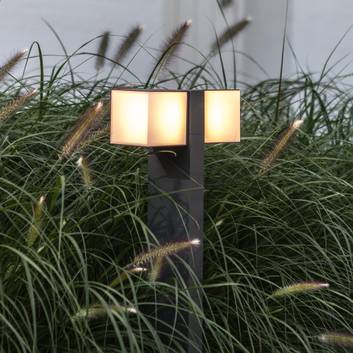 LED-Wegeleuchte Cuba, 2-fl., anthrazit, 4.000 K